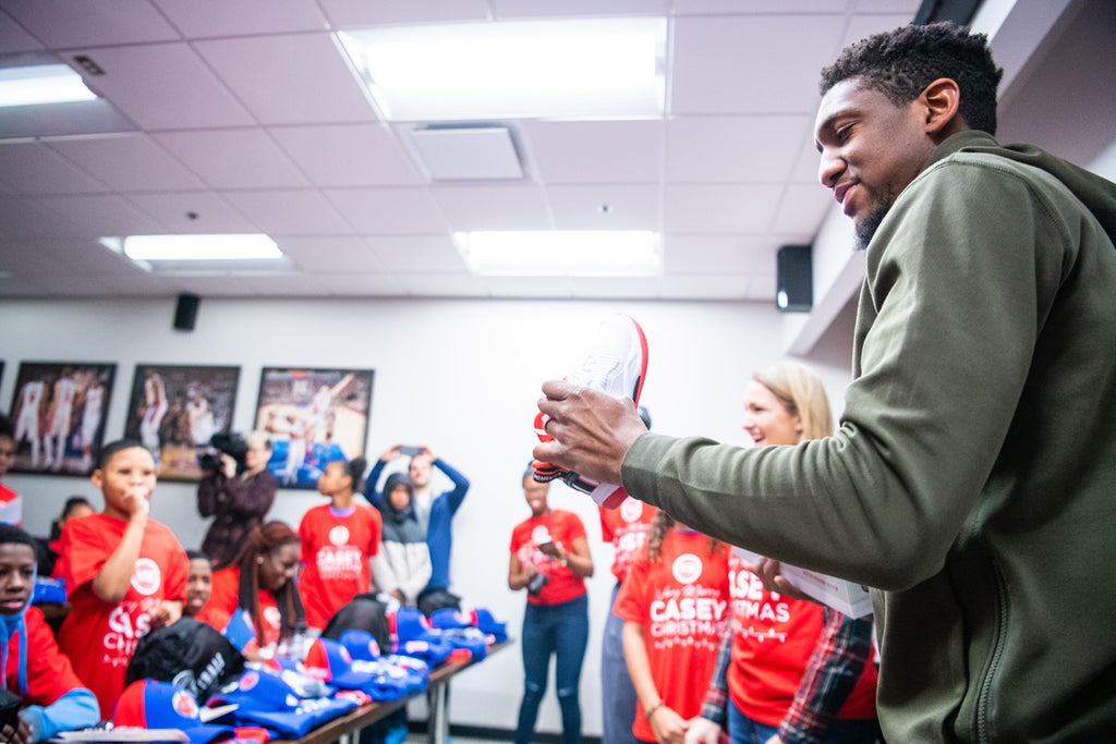 Casey Christmas - Pistons Coach Dwane Casey & Point Guard Langston Galloway Surprise Detroit Youth